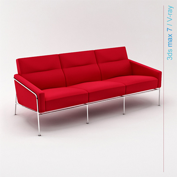 3ds design series 3 - series 3300 3 seater sofa by lajhar